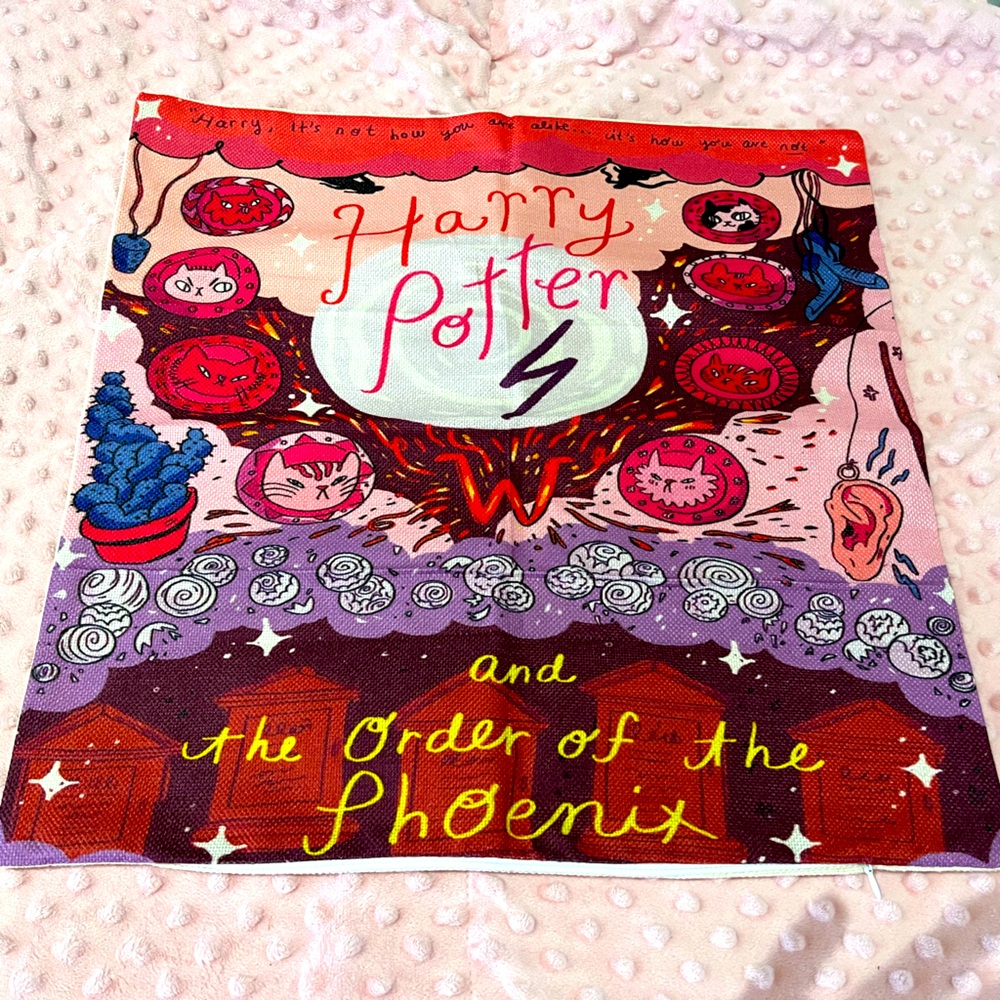 🔆Harry Potter and the Order of the Phoenix Accent Pillow Cover